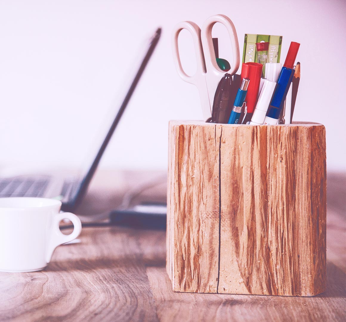 Wooden Stationary Holder Wooden Stationary Holder